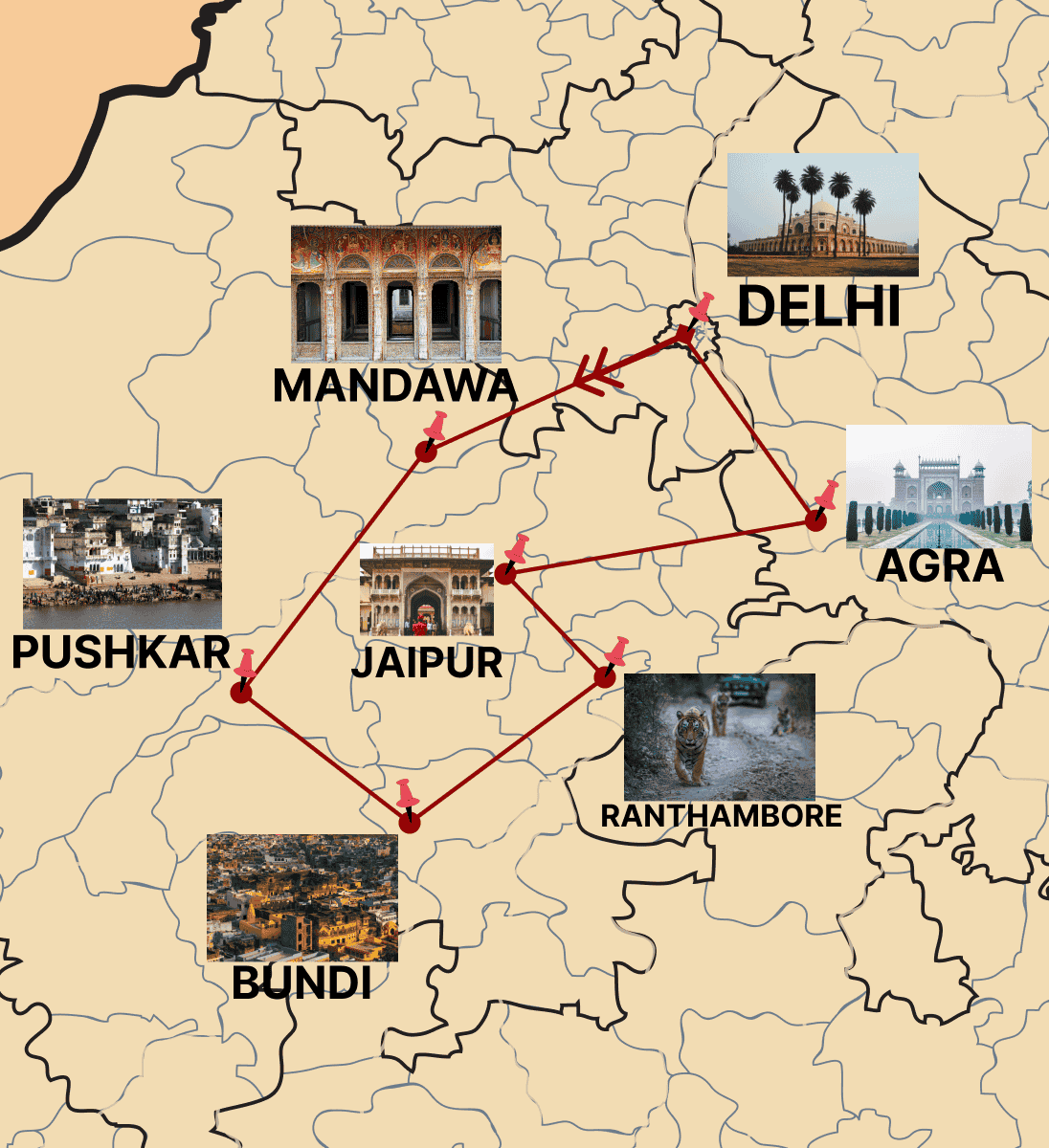 Tour Map