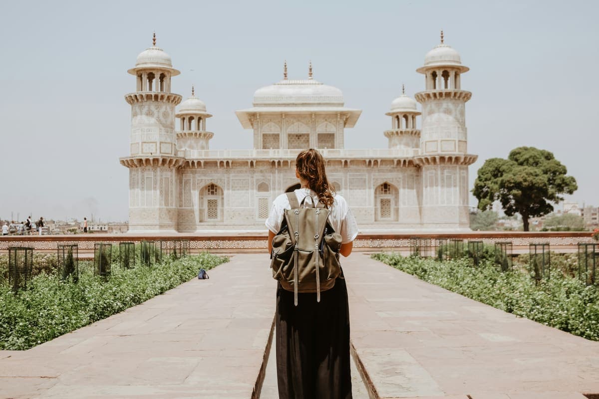 Traveller planning a journey across India with expert travel guidance