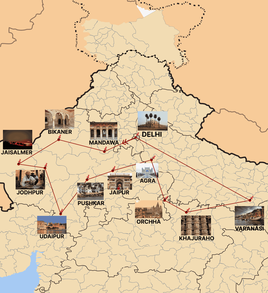 Tour Map