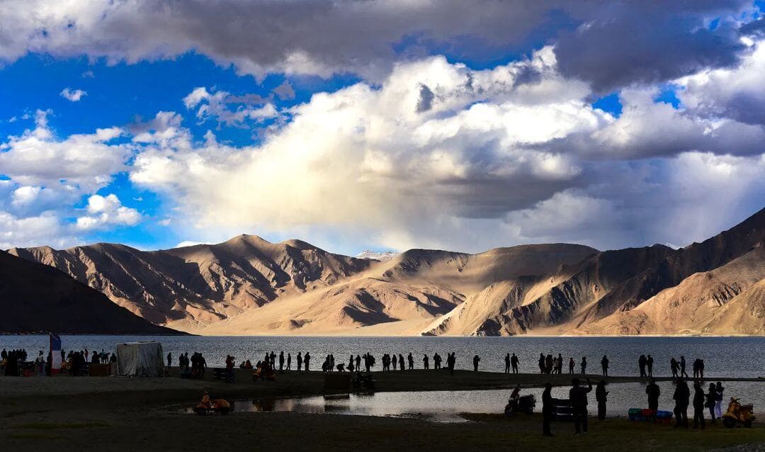 Pangong Lake - Blue Water Lake