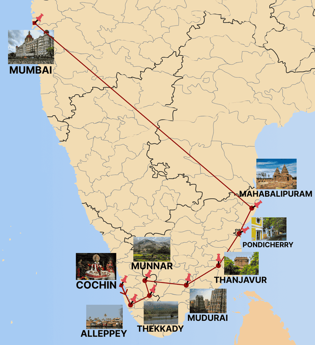 Tour Map