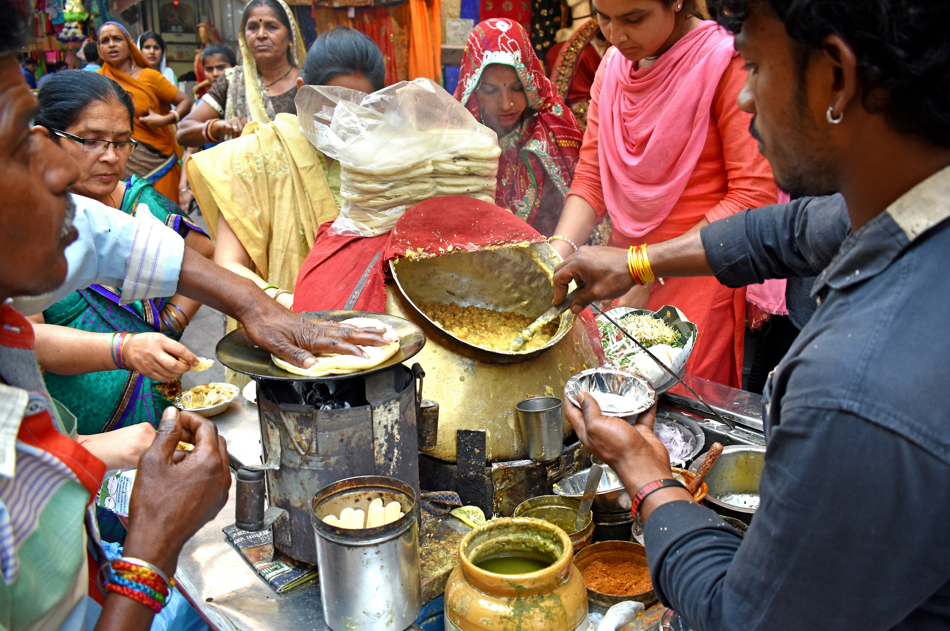 Delhi Food Market