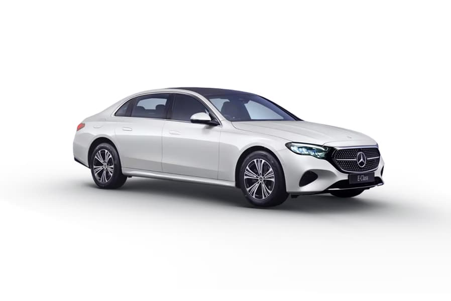 Mercedes-Benz E-Class chauffeur driven luxury sedan for travel in India