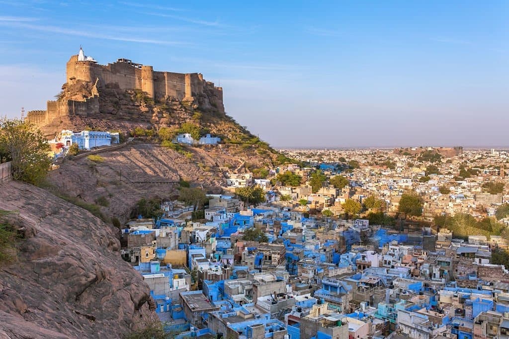 Mehrangarh Fort in Jodhpur, Rajasthan
