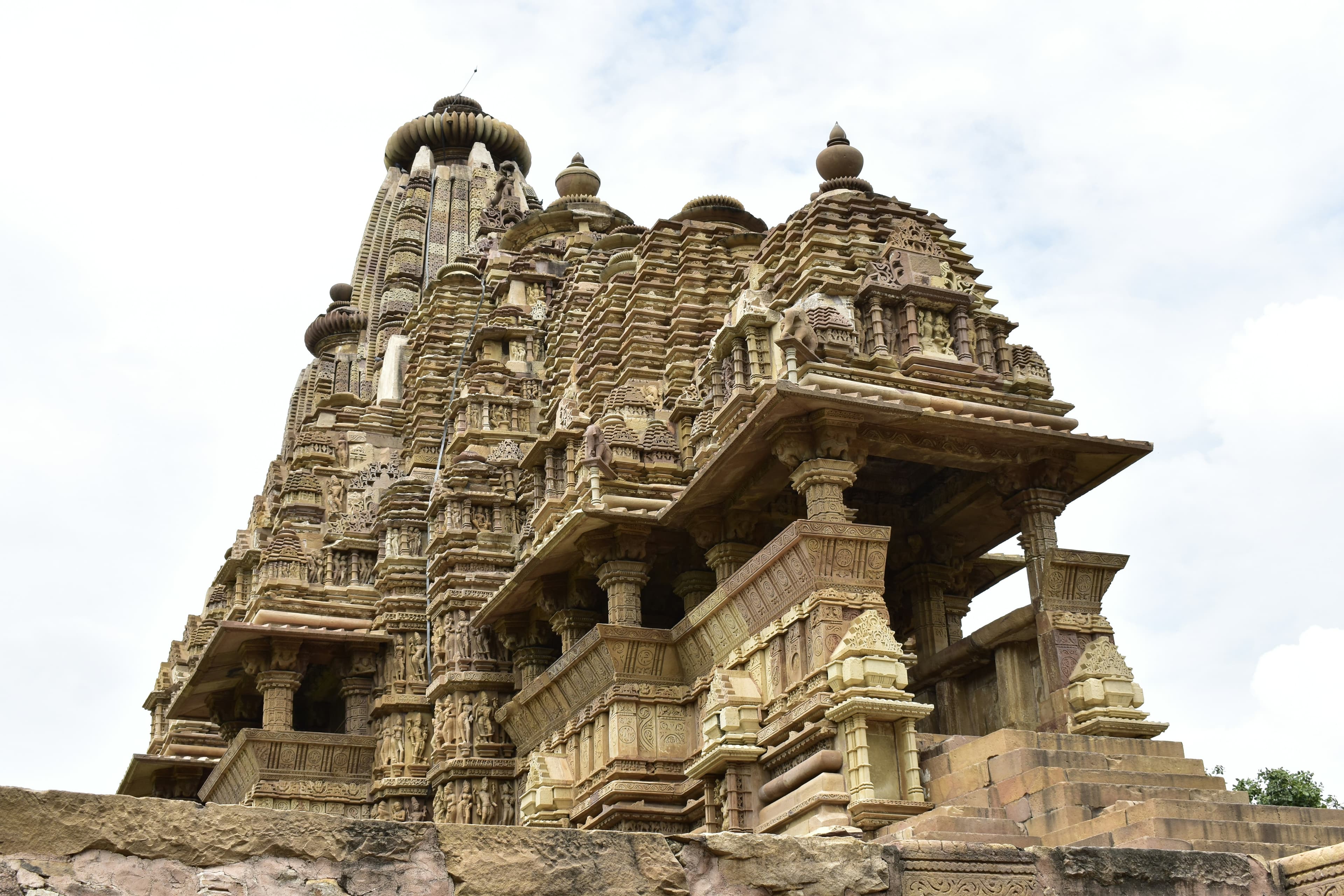 Historical map showing the Chandela dynasty territory and location of Khajuraho in Madhya Pradesh