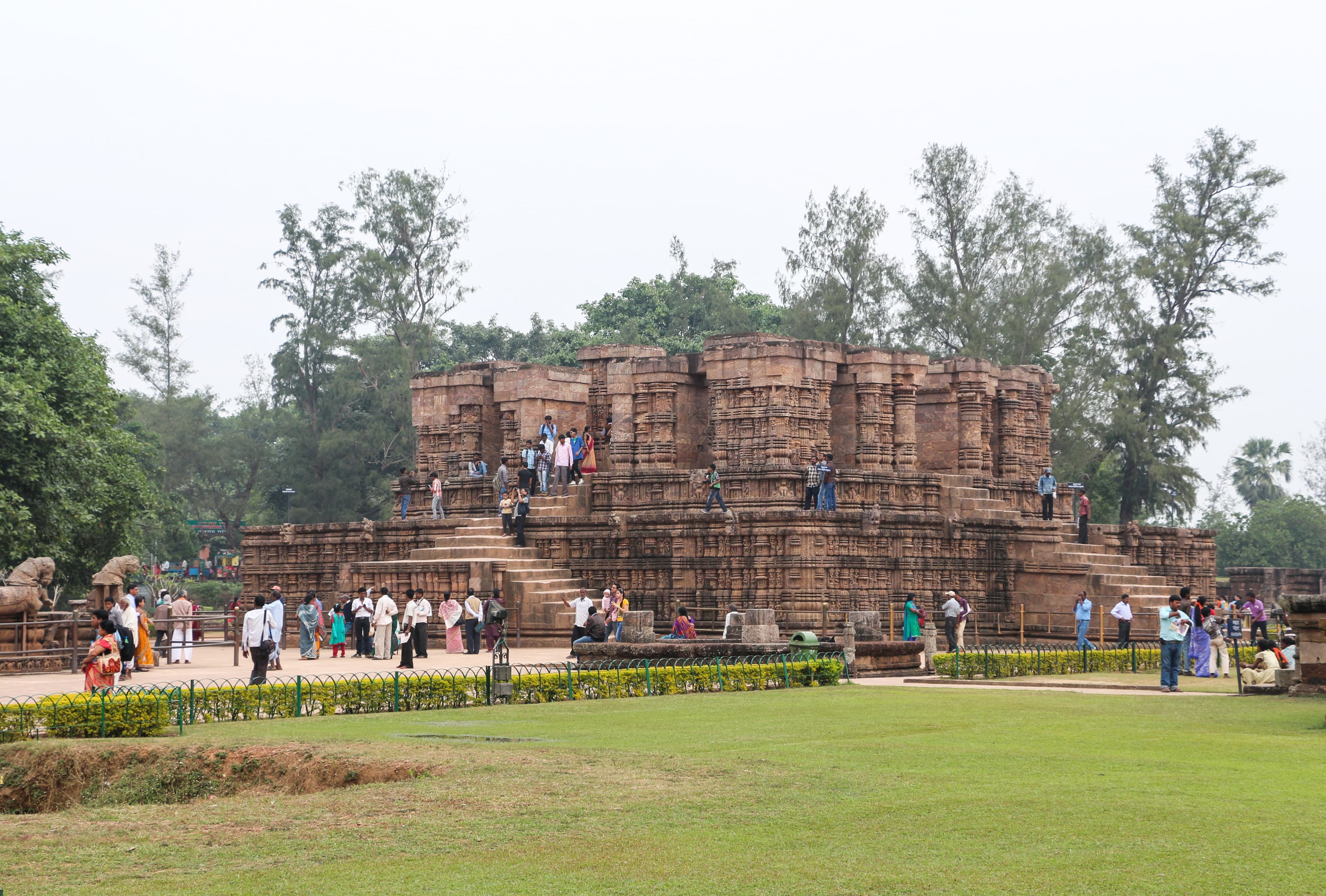 Konark Sun Temple UNESCO World Heritage Site - 13th-century Kalinga architecture with stone chariot