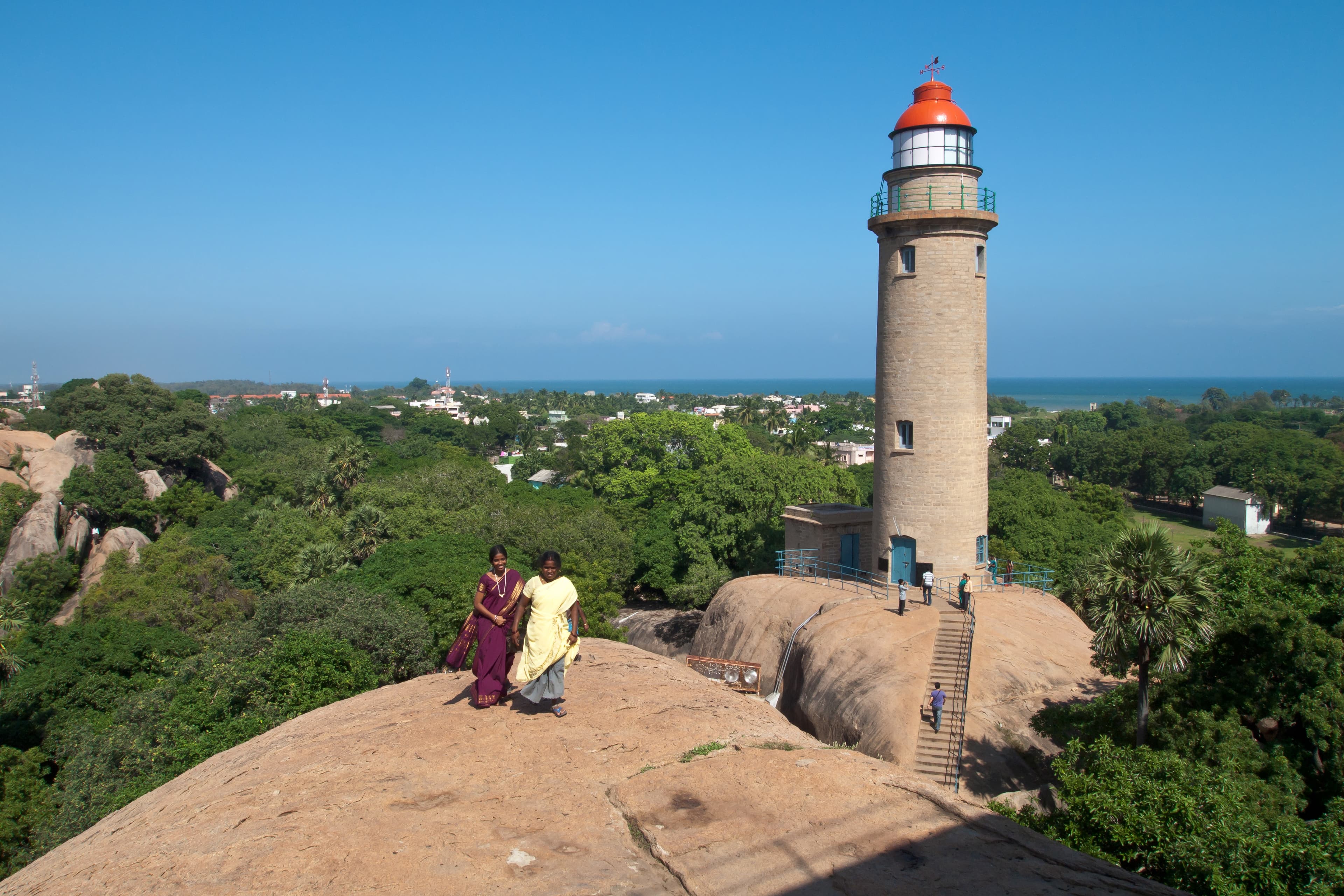 Mahabalipuram Beach and Lighthouse