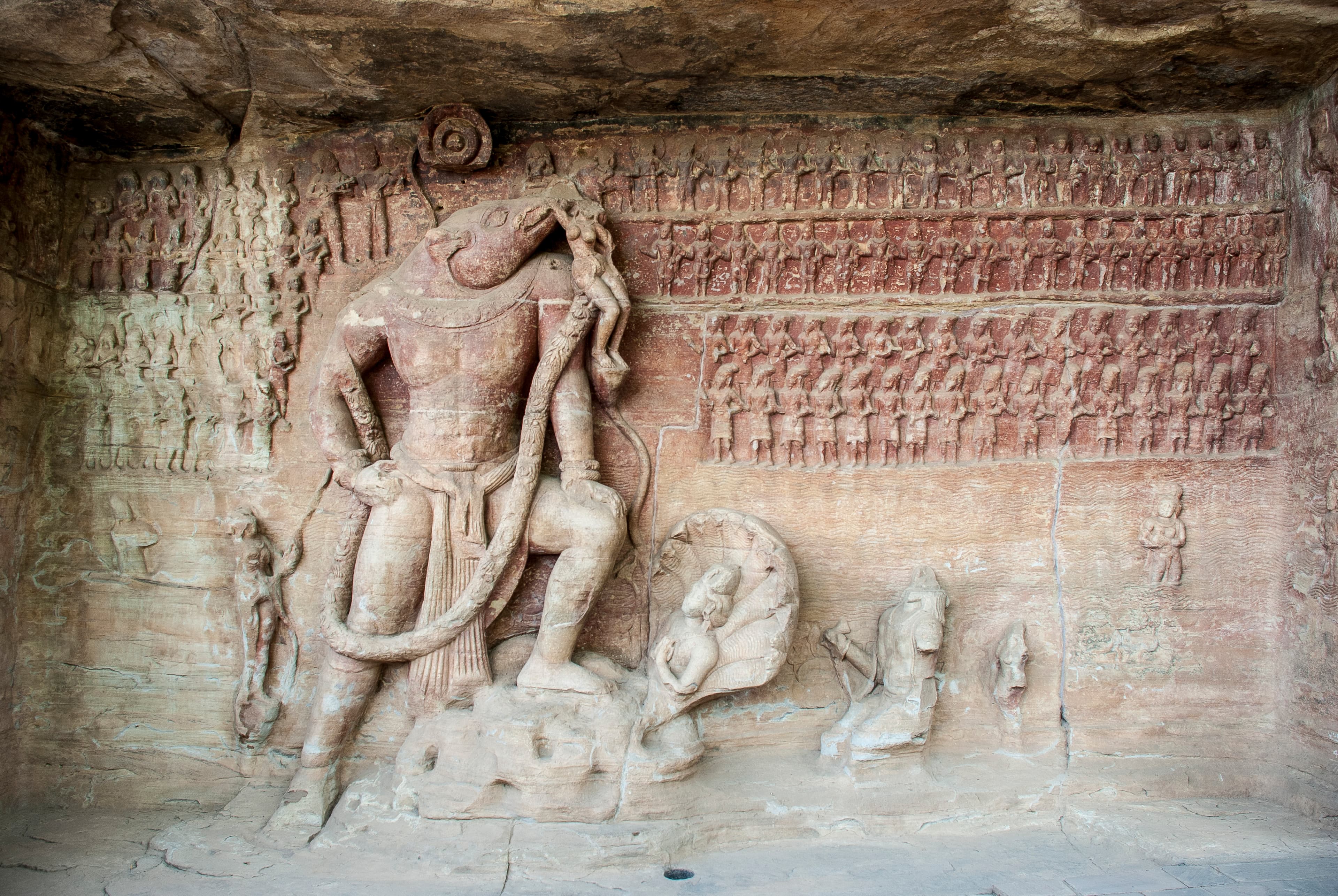 Udayagiri Caves (13 km from Sanchi)