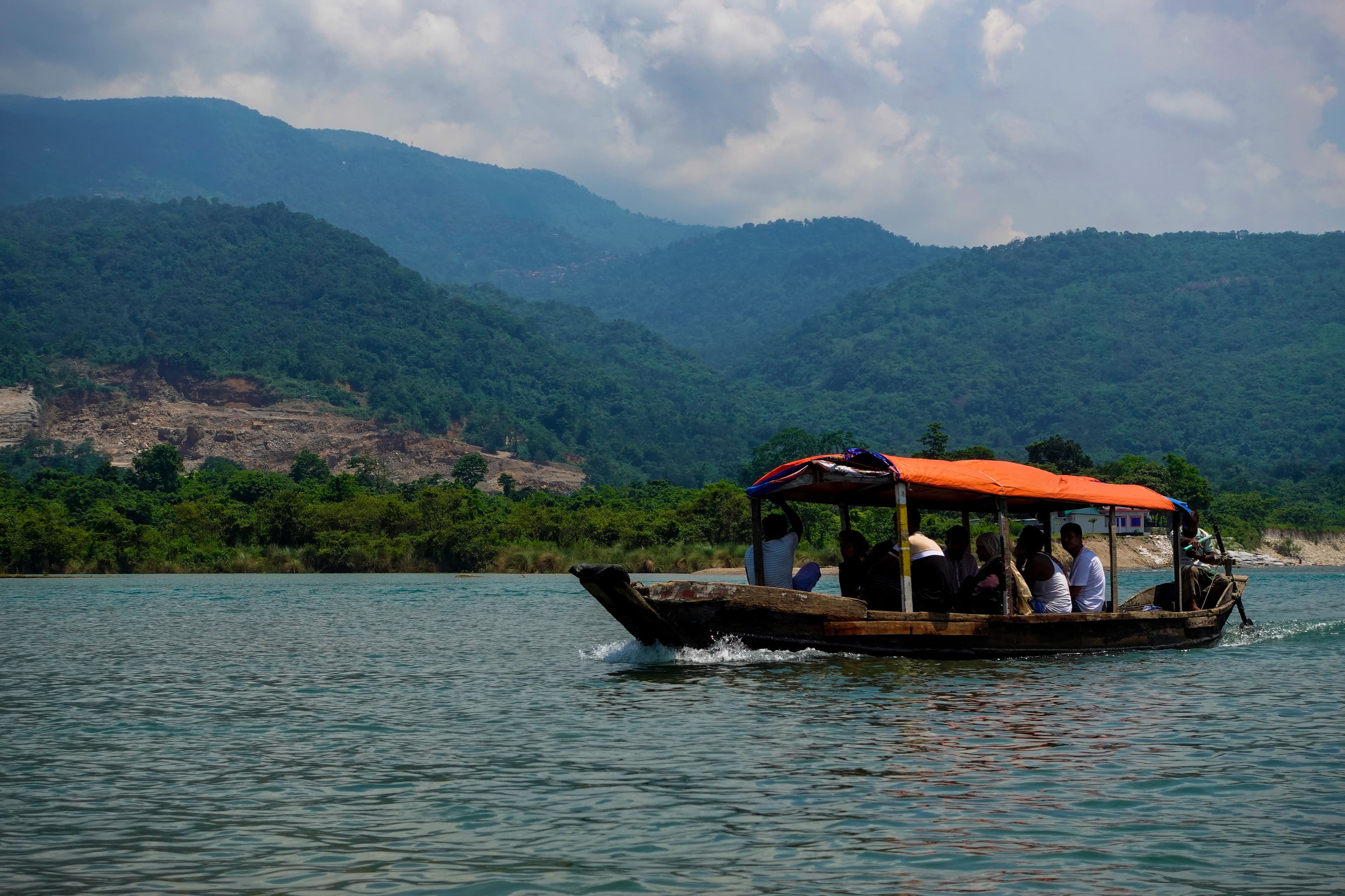 Boat Safari through Periyar Lake in Kerala