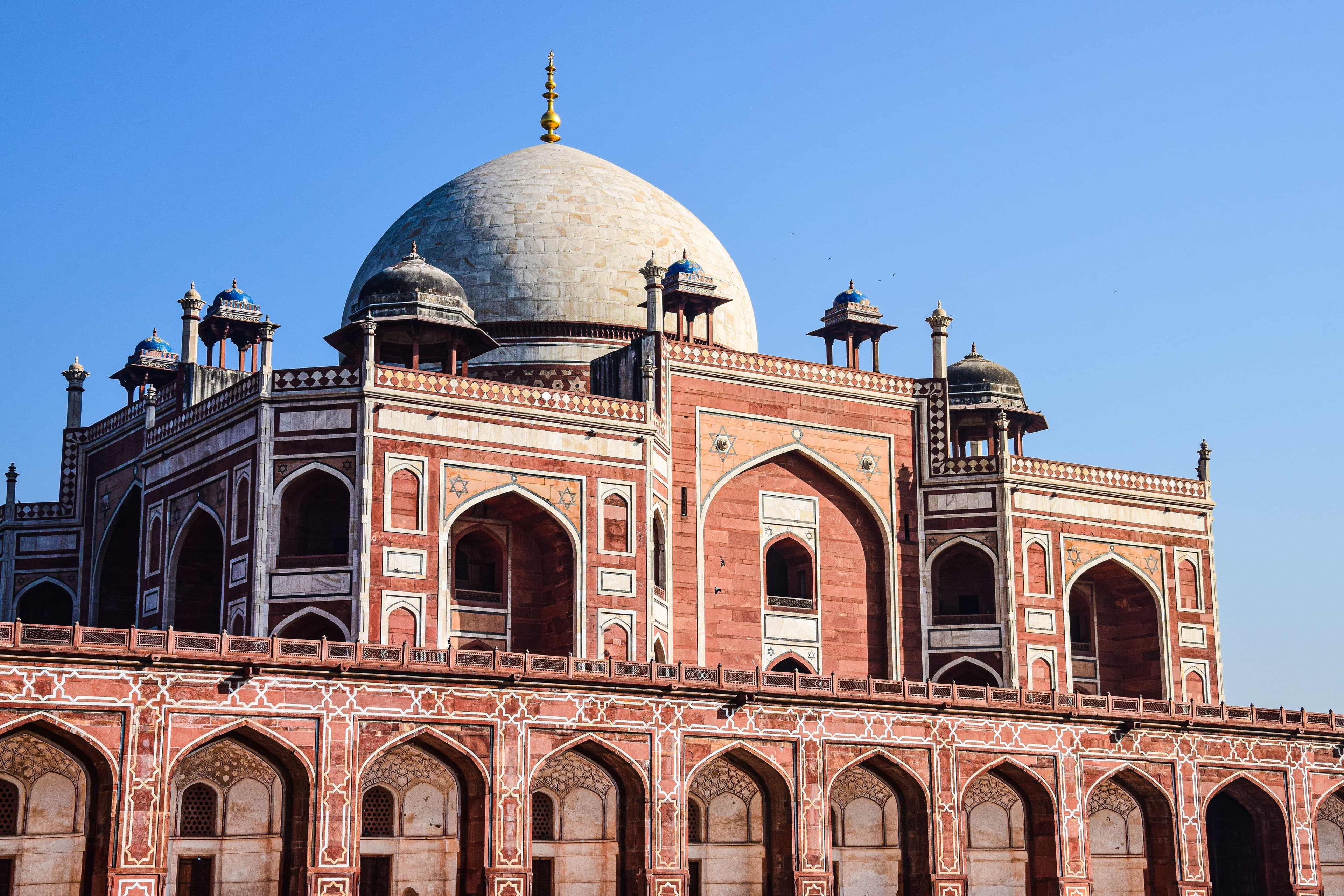 Humayun's Tomb UNESCO World Heritage Site - Mughal garden-tomb in Delhi