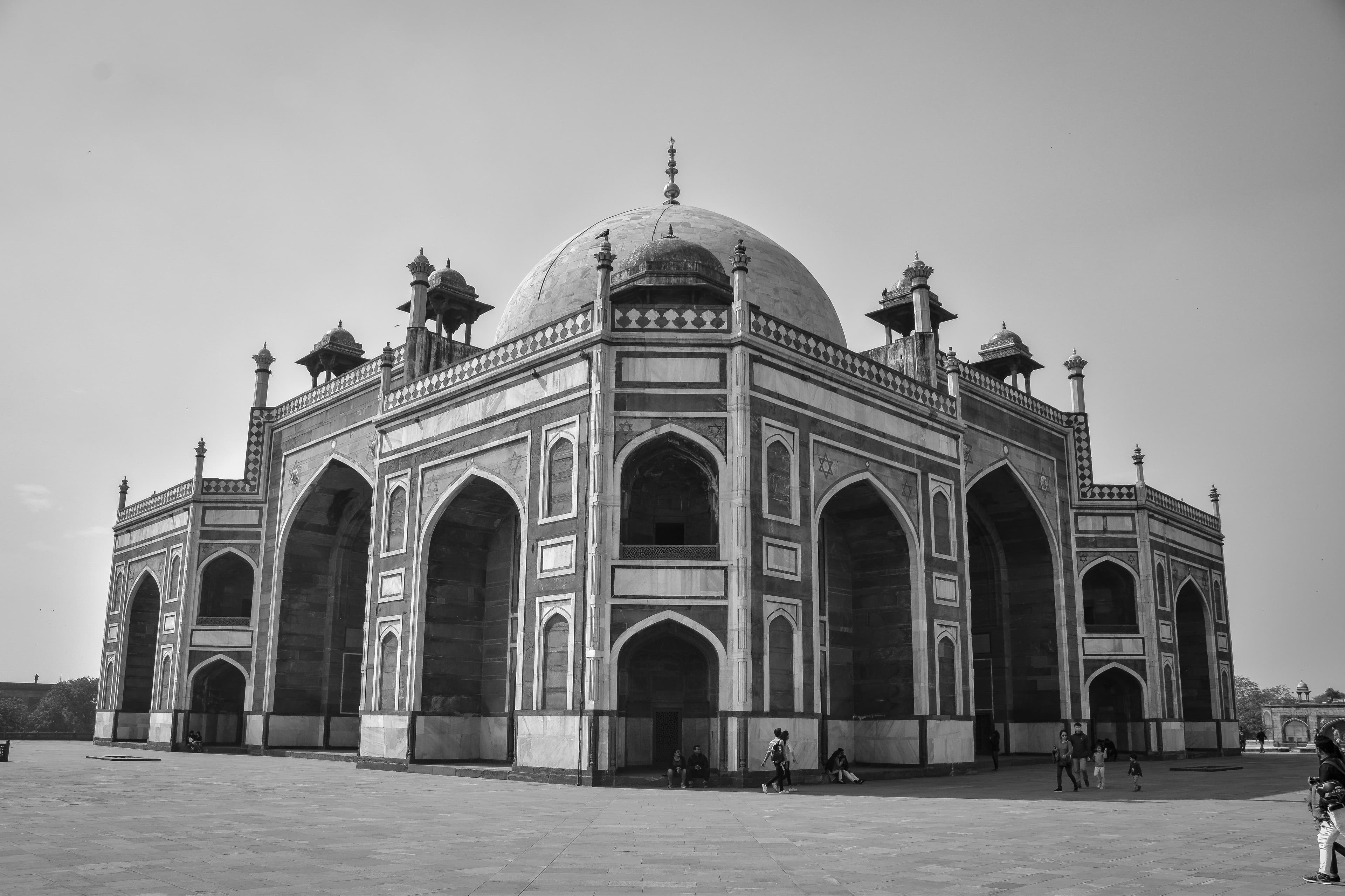 Humayun's Tomb - commissioned by Bega Begum for Mughal Emperor Humayun with Persian architecture