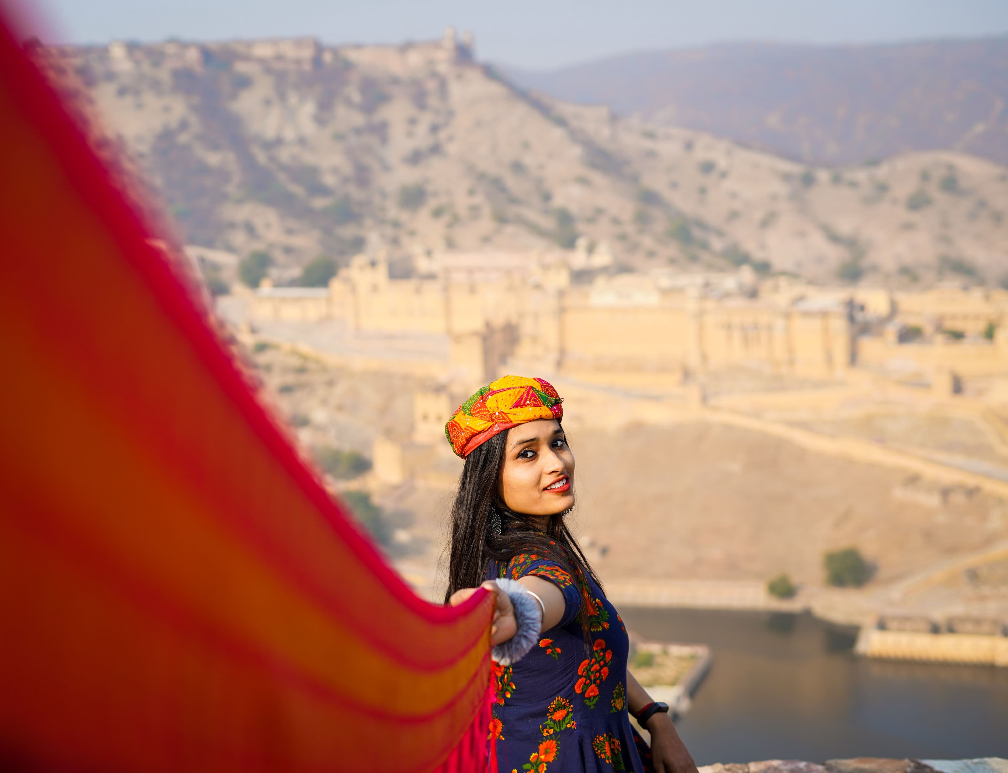 Solo traveler exploring North India - heritage sites with guide and local tips