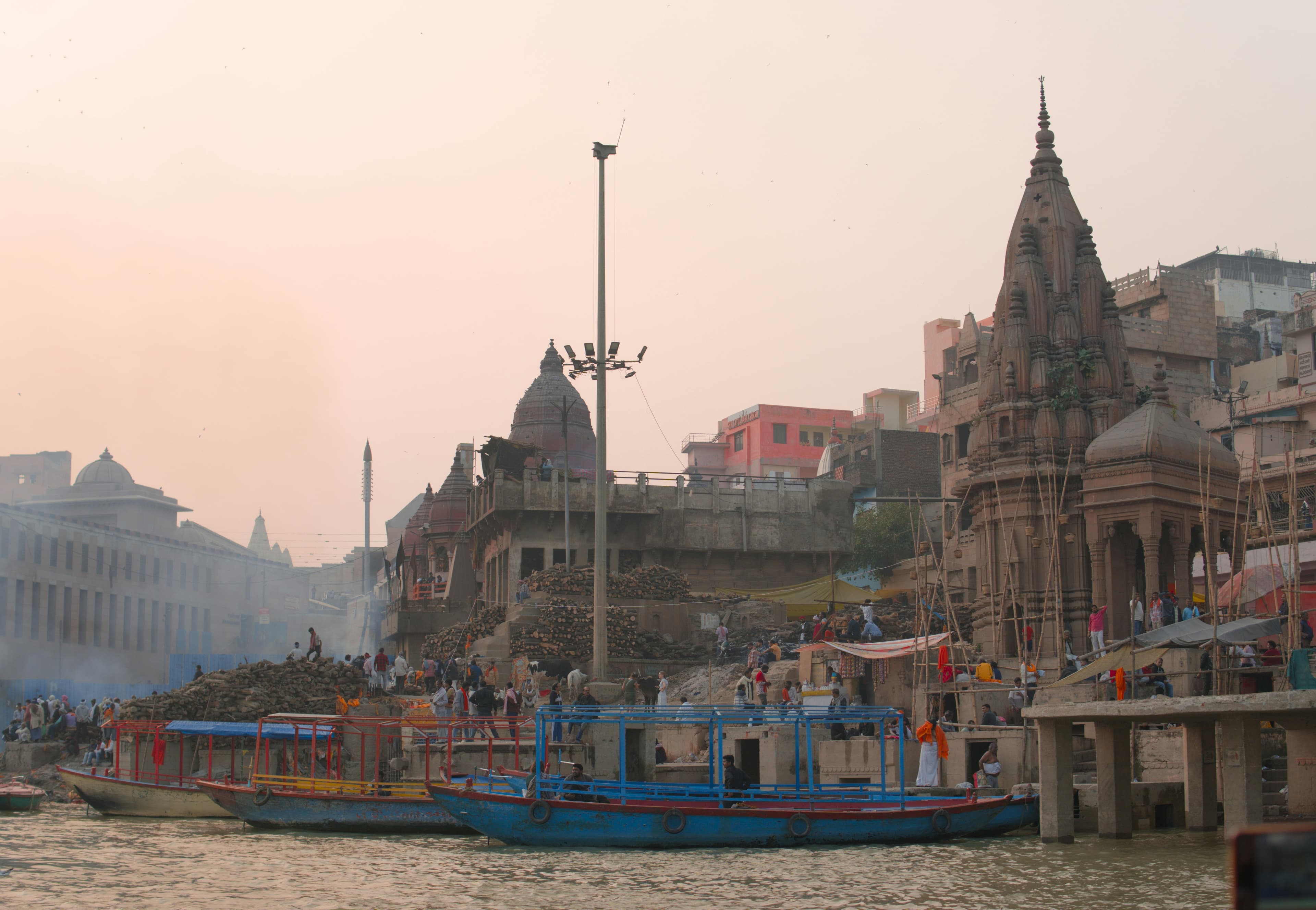 Varanasi spiritual heritage tour for women - Ganga Aarti and temple visits