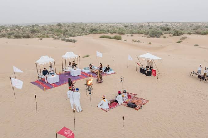 Private Desert Dinners and Folk Music